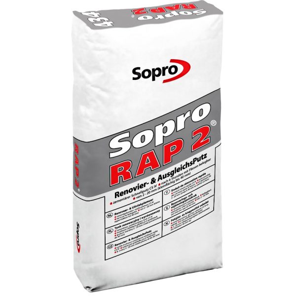 SOPRO RAP 2® Renovier- & AusgleichsPutz 25 kg