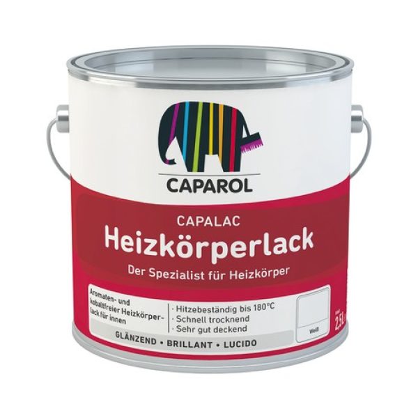 CAPAROL Capalac Heizkörperlack, weiß, 2,5 Ltr.